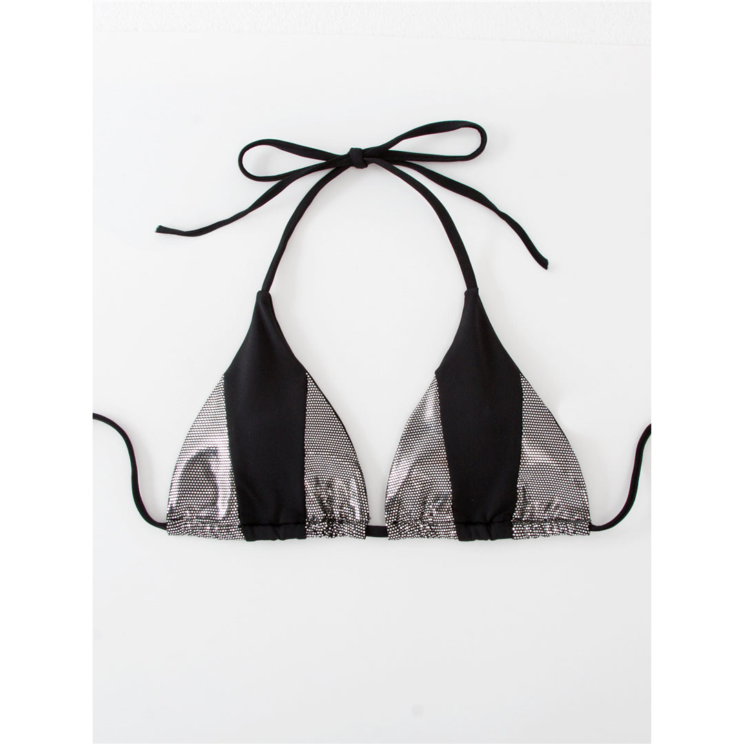 Jessie Splicing Halter Bikini