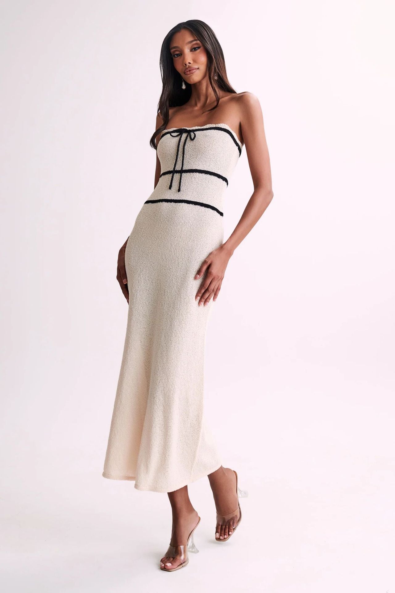 Stella Knit Bandage Fashion Maxi Dress