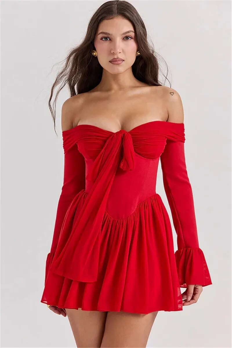 Valerie Strapless Backless Sexy Mini Dress