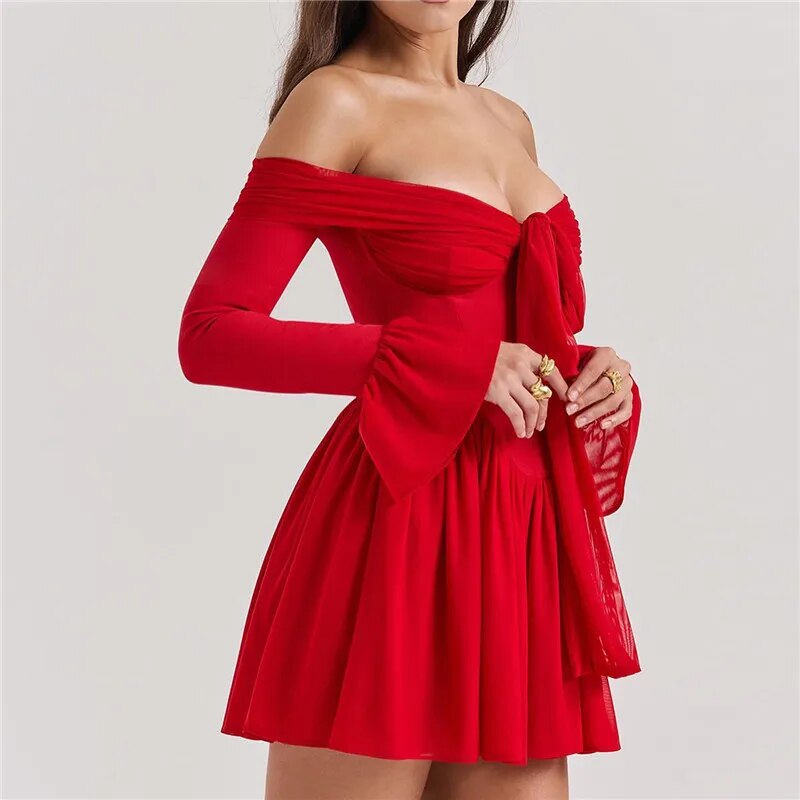 Valerie Strapless Backless Sexy Mini Dress