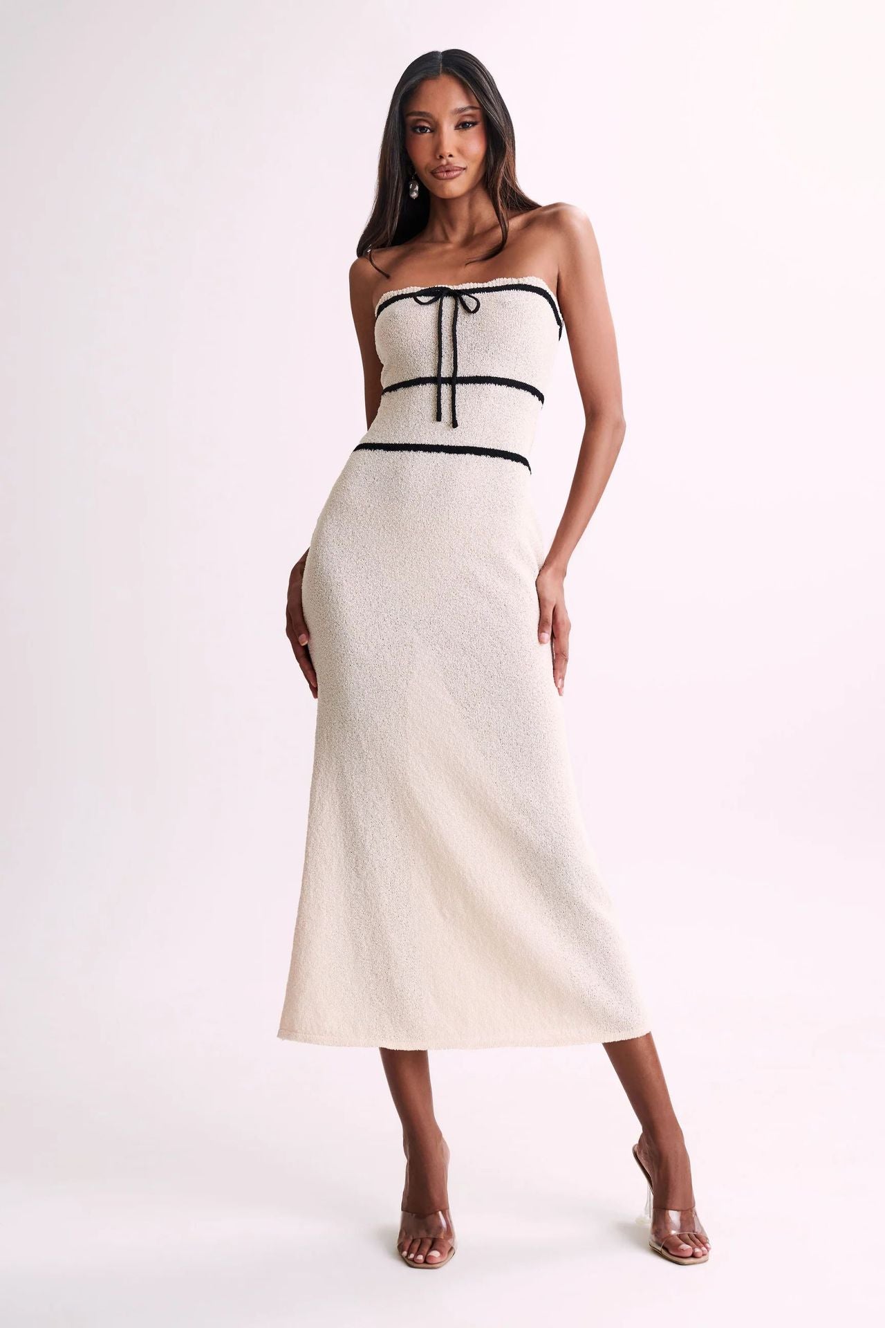 Stella Knit Bandage Fashion Maxi Dress