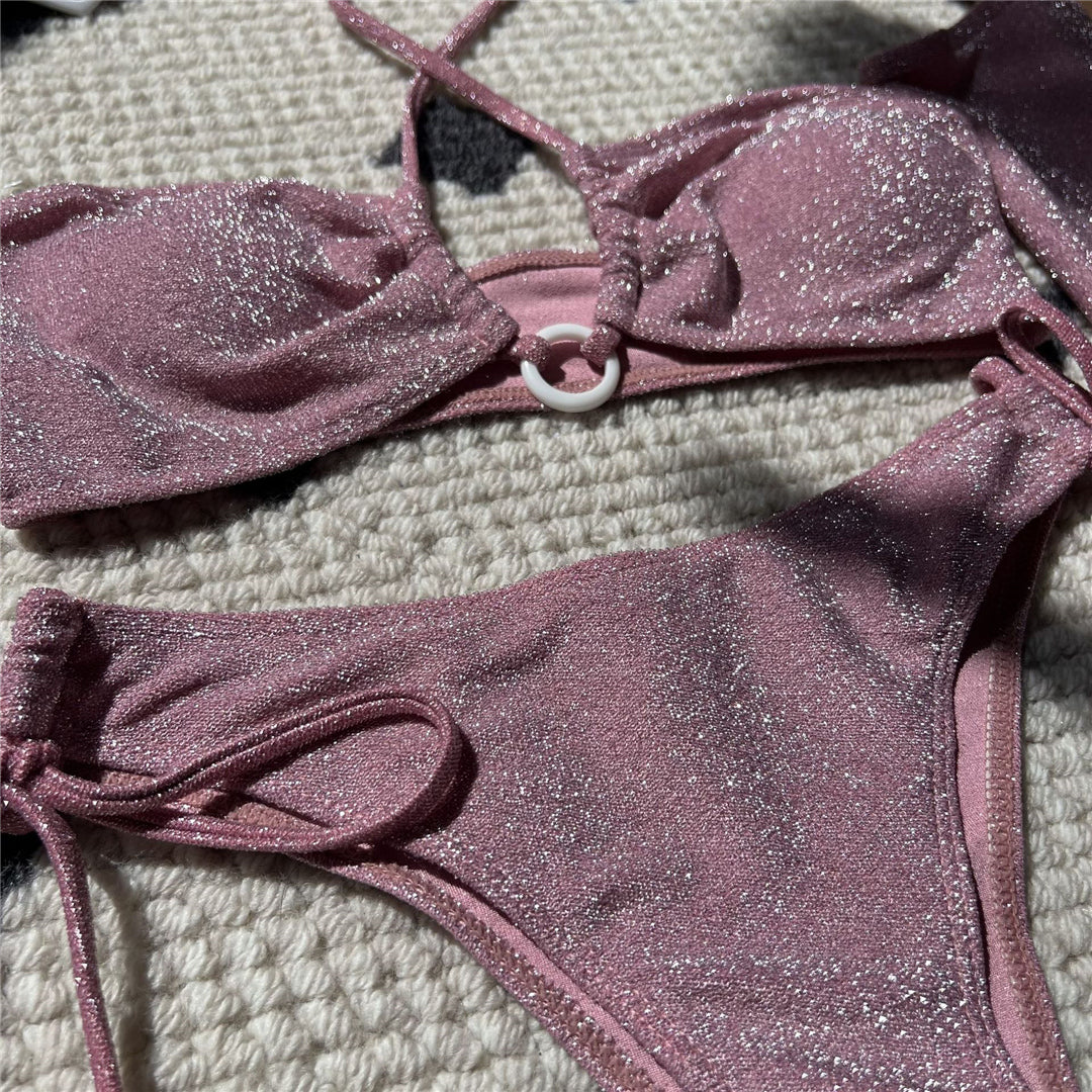 Renee Glitter Sparkling With Oversleeves Bikini