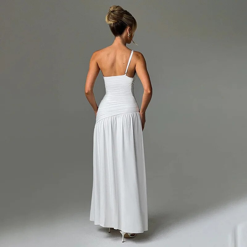 Fiona Sleeveless High Split Maxi Dress