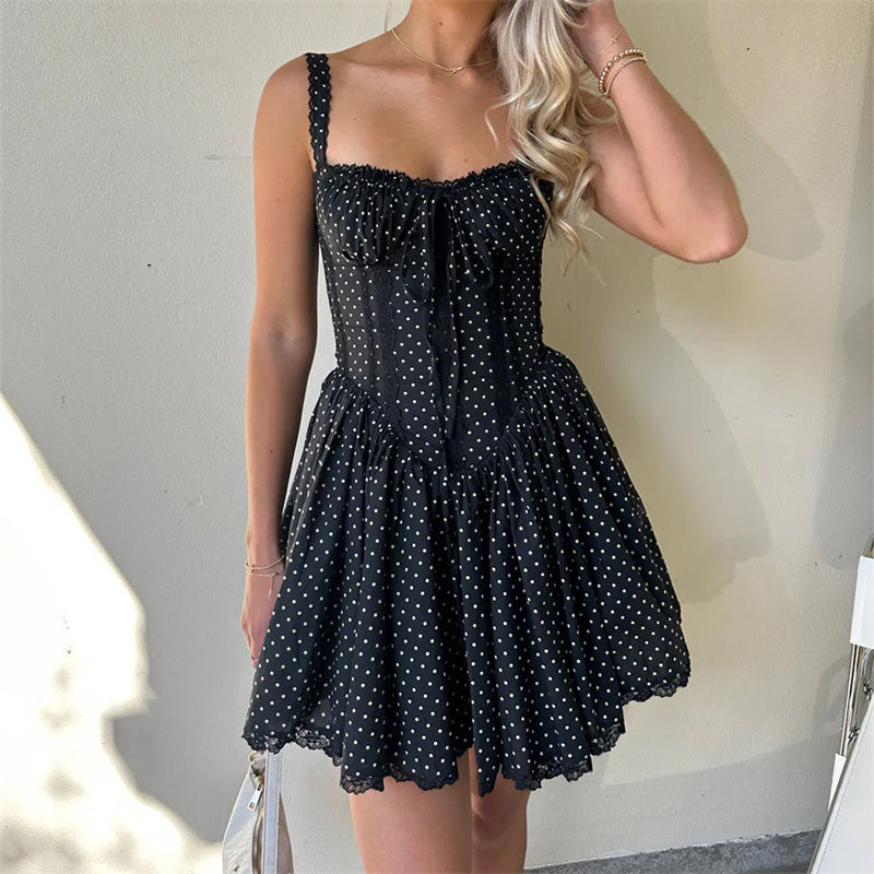 Miranda Backless Mini Corset Dress