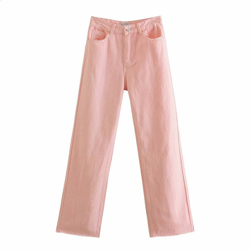 Shelby Women Wide Leg Cotton Pants