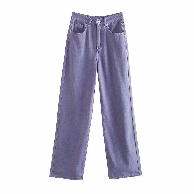 Shelby Women Wide Leg Cotton Pants