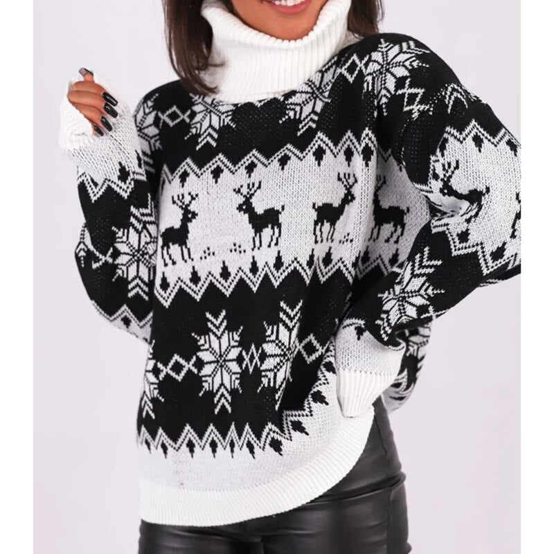 Ruth Full Sleeve Turtleneck Women Sweater