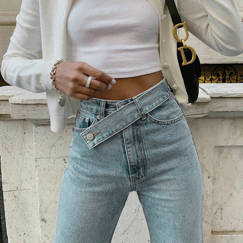 Anna High Waist Women Jeans