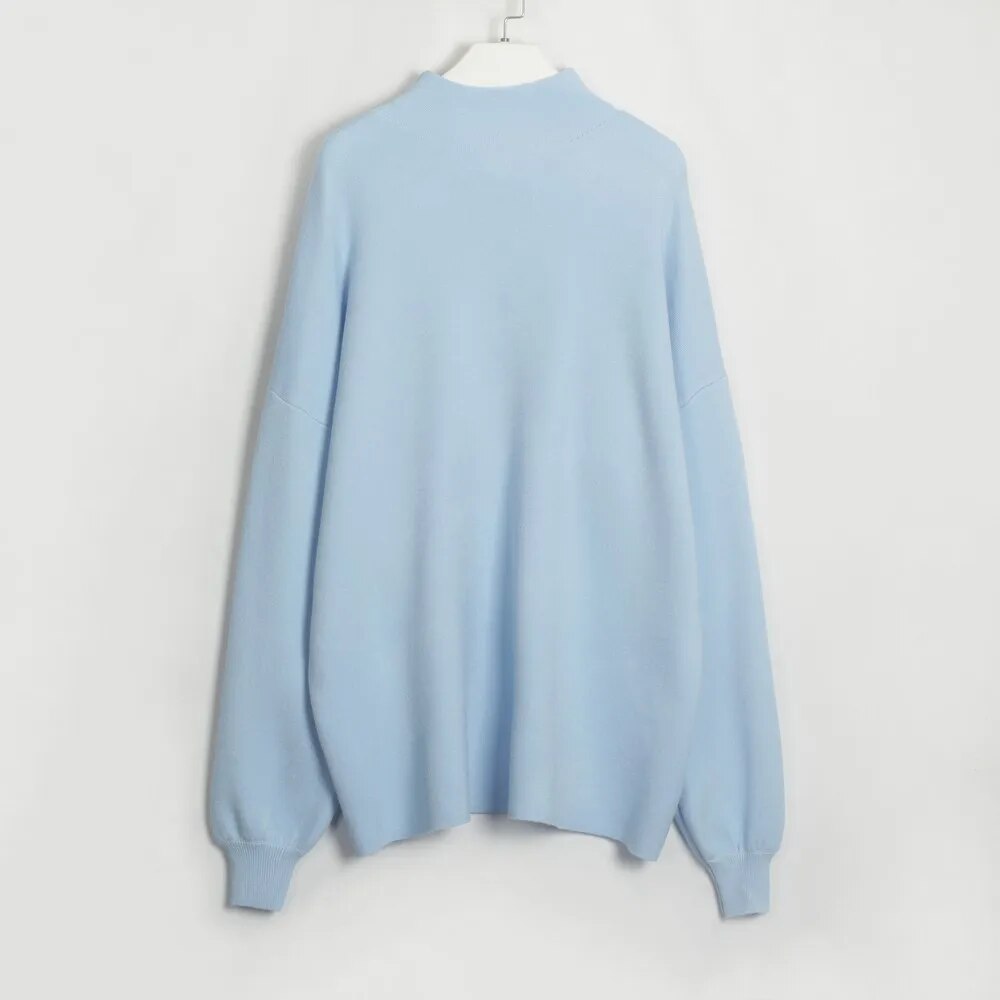 Carmen Long Sleeve Solid Women Sweater