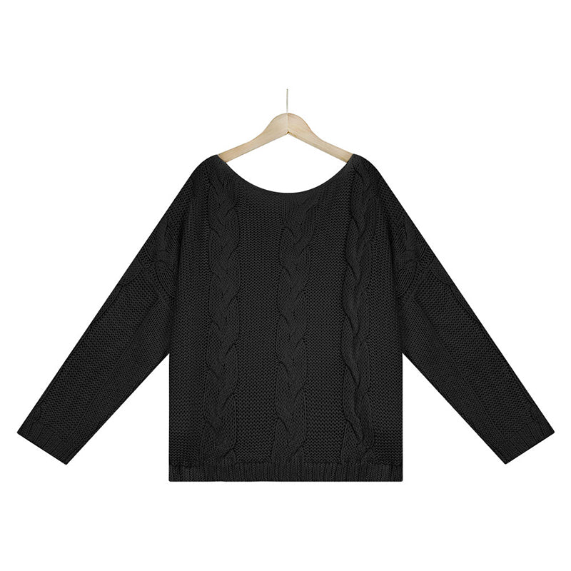 Sally Oversize Twist Bohemian Women Sweater