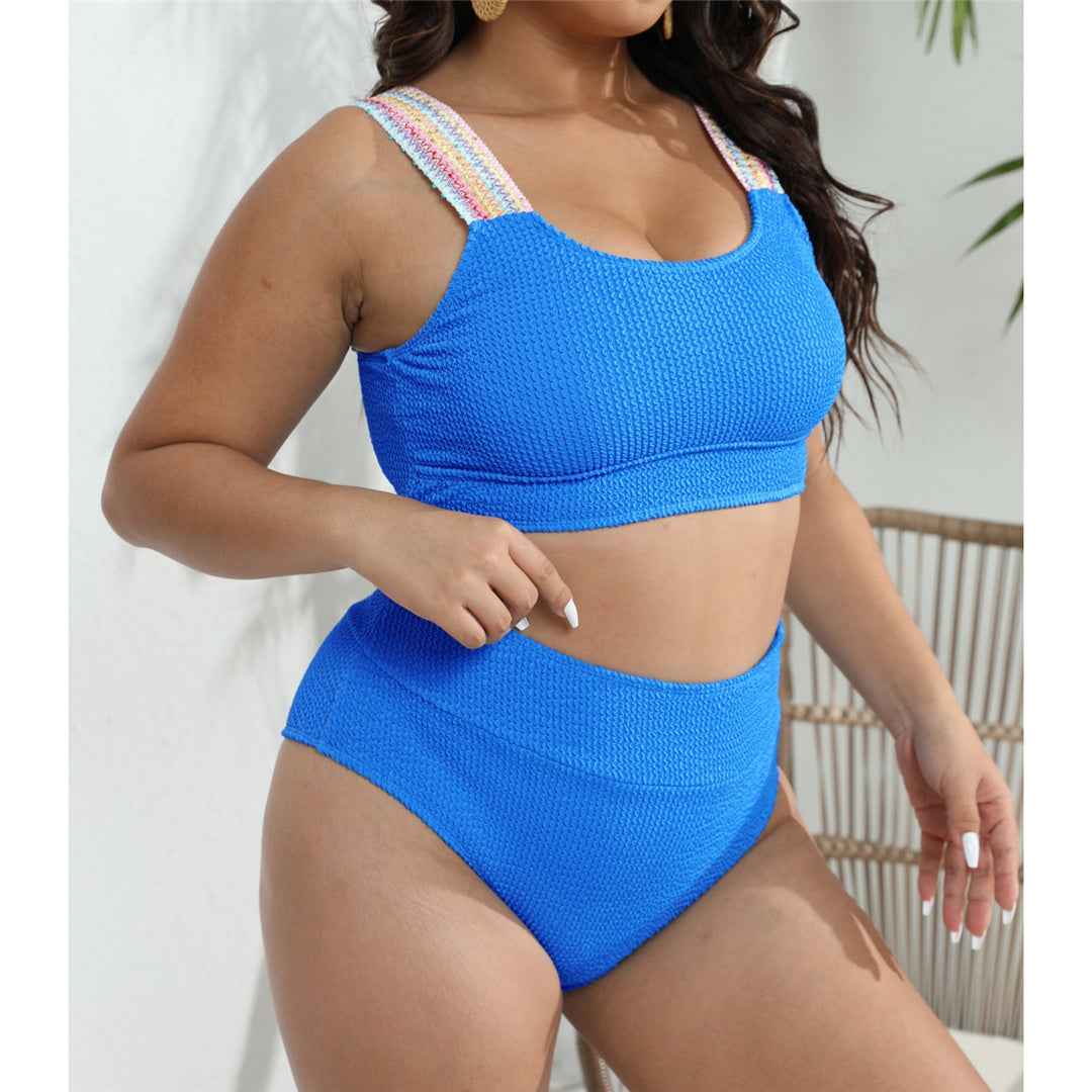 Monica Wrinkled Bikini Plus Size Bikini