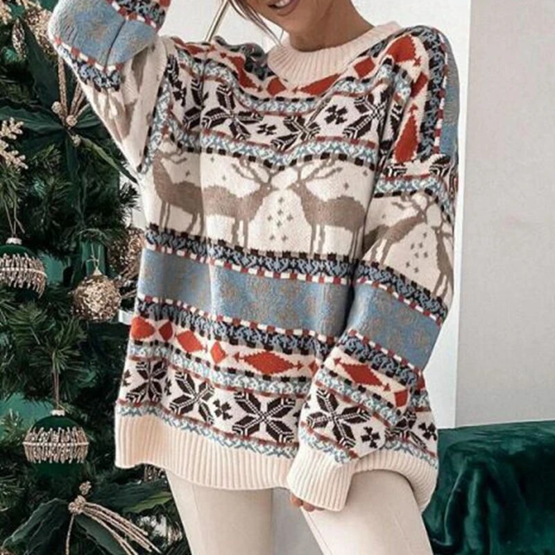 Julia Full Sleeve O Neck Women Sweater