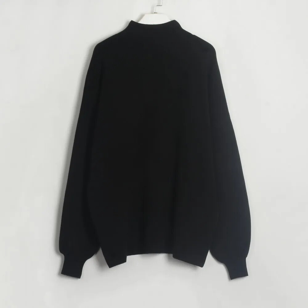 Carmen Long Sleeve Solid Women Sweater