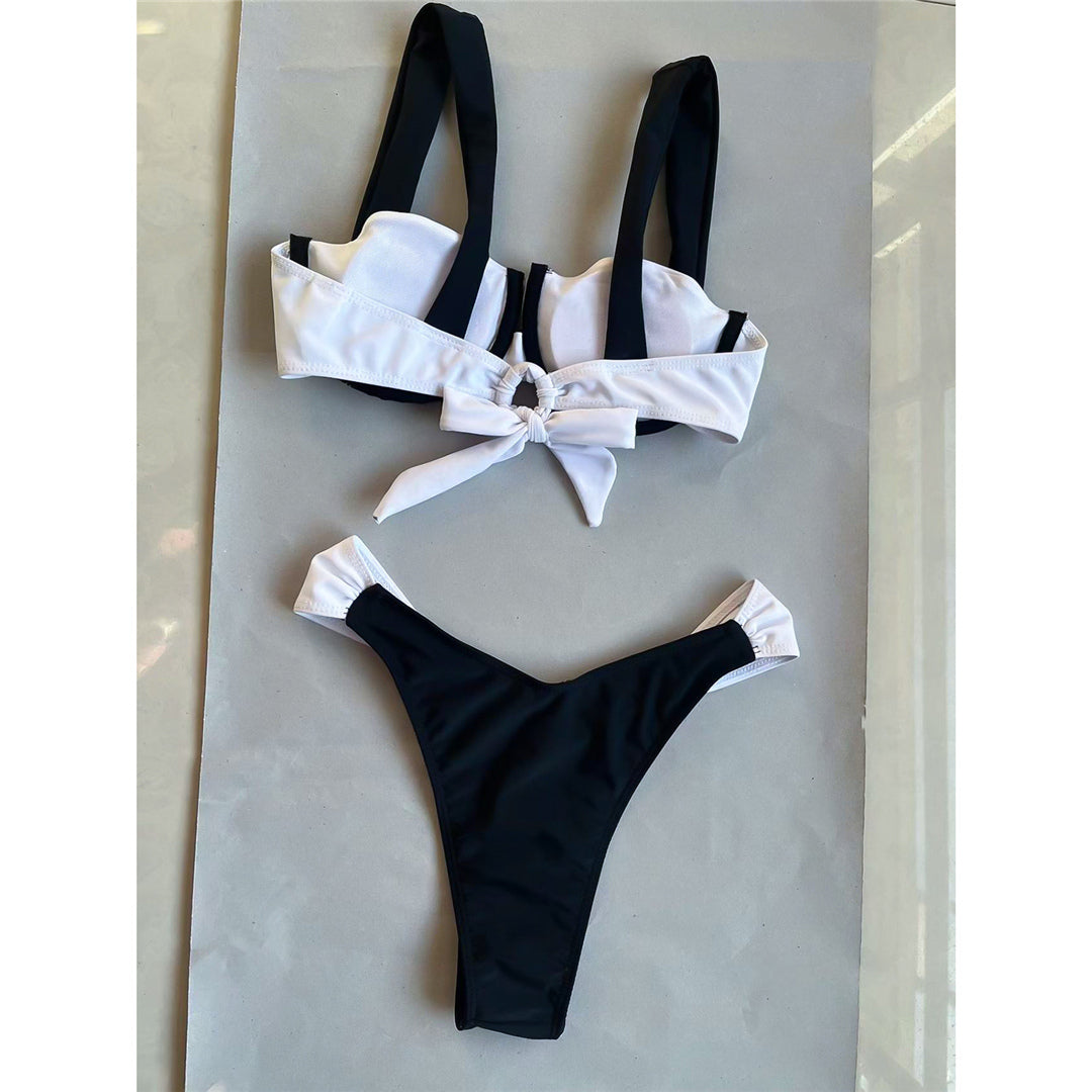 Janet Splicing Underwired High Leg Cut Bikini