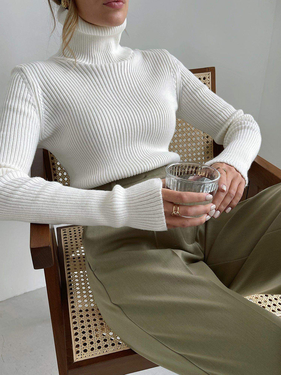 Shirley Turtleneck Slim Women Sweater