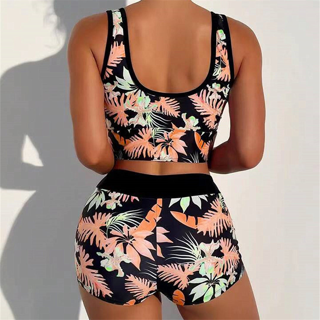 Beverly Flowers Floral Shorts Bikini