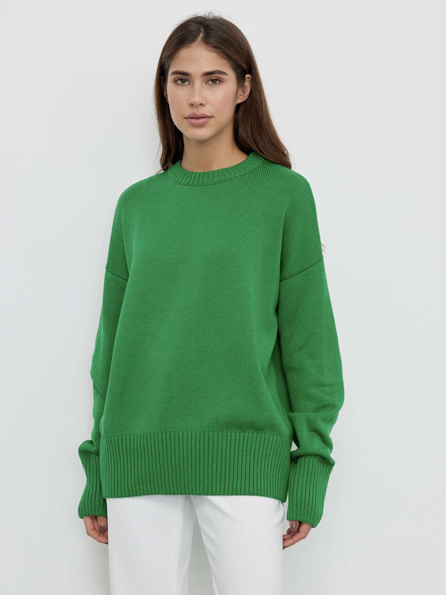 Wendy O Neck Oversized Casual Women Sweater