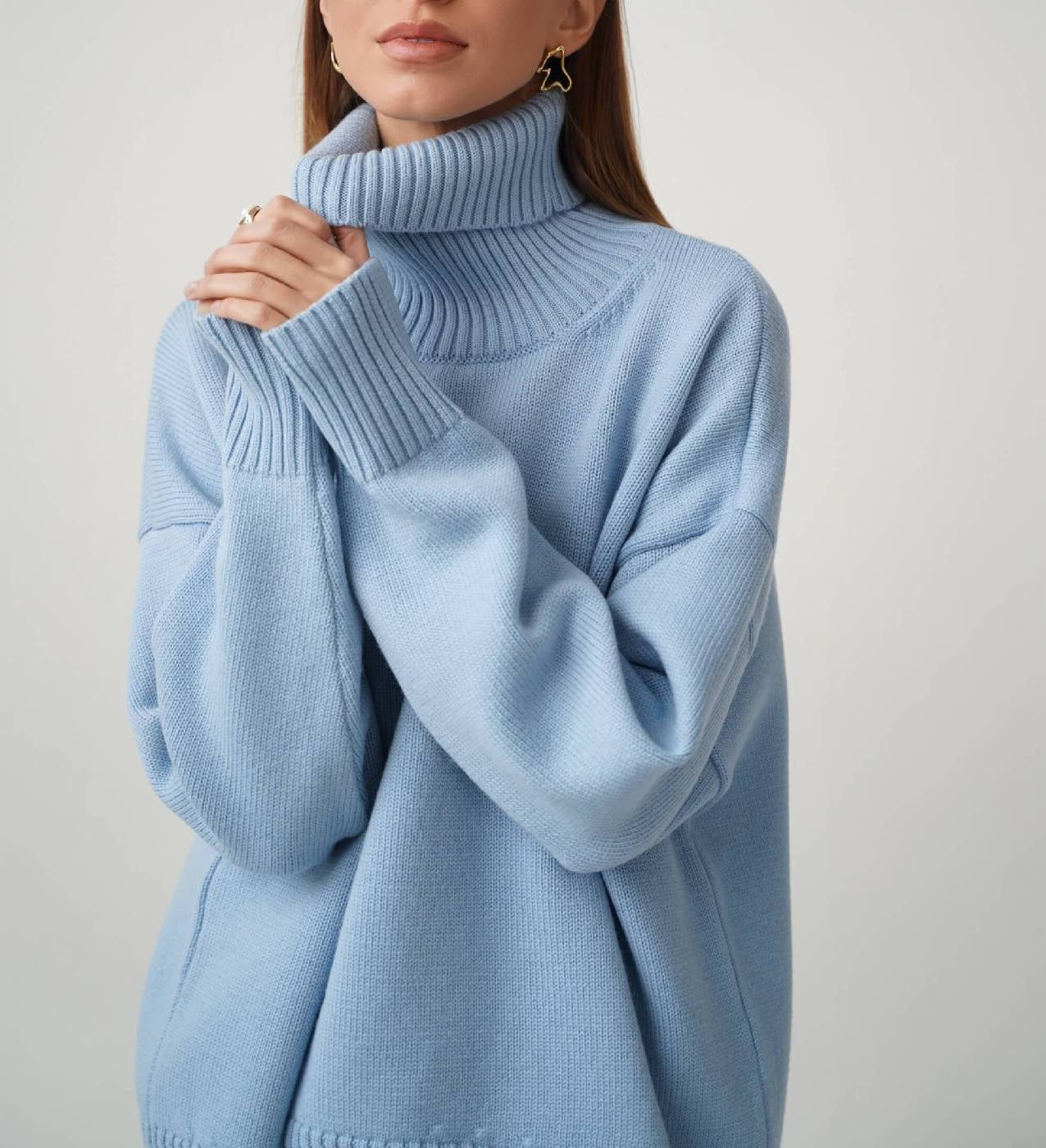 Kathy Oversized Casual Loose Knitted Women Jumper