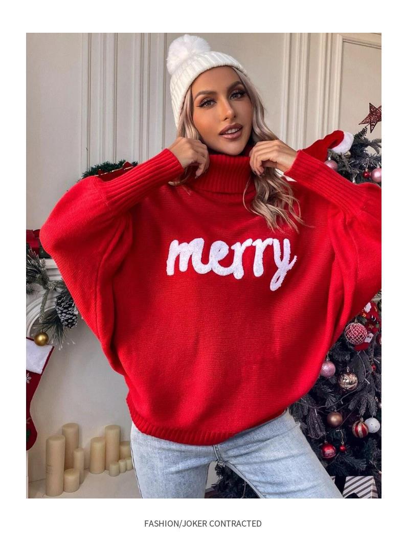 Joanna Christmas Loose Women Sweater