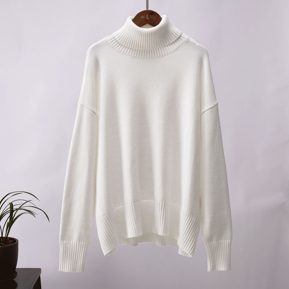 Annie Turtleneck Thick Warm Women Sweater