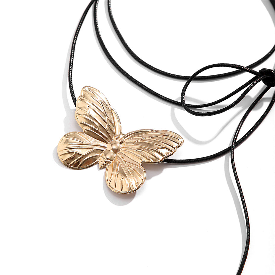 Martha Big Butterfly Necklace