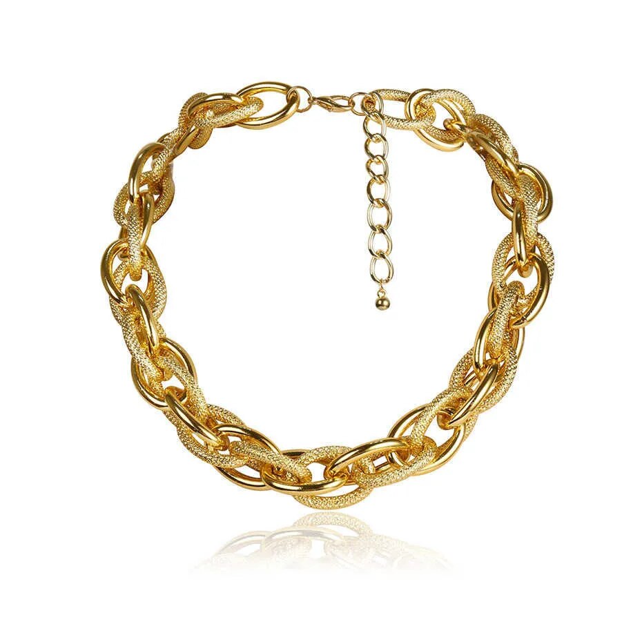 Aimee Punk Lock Choker Necklace