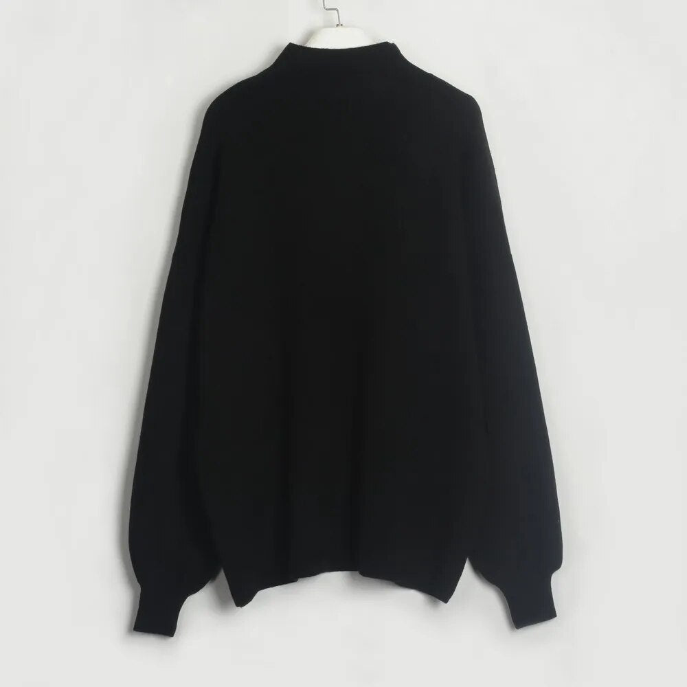 Carmen Long Sleeve Solid Women Sweater