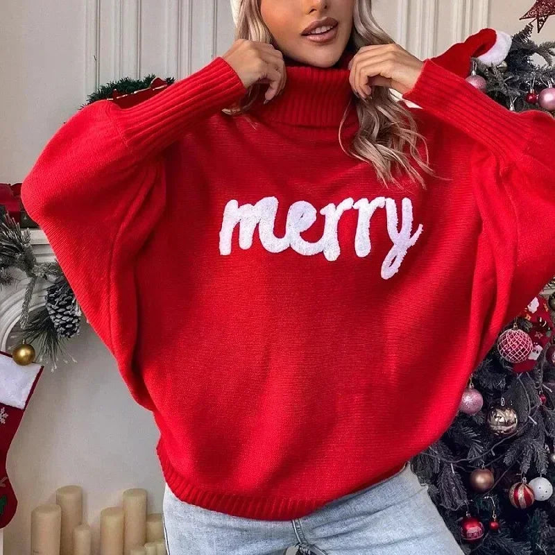 Joanna Christmas Loose Women Sweater