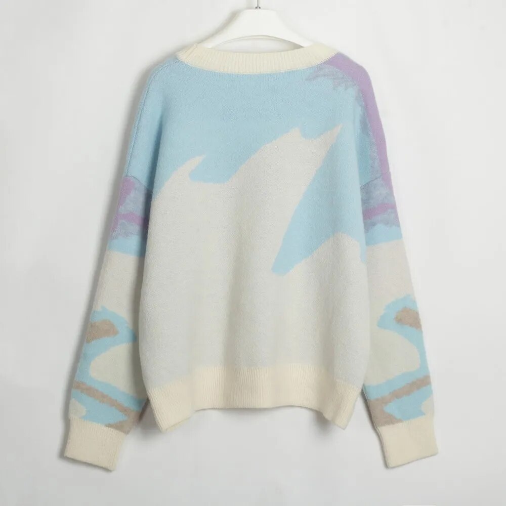 Ashley Oversize Knitted Women Sweater