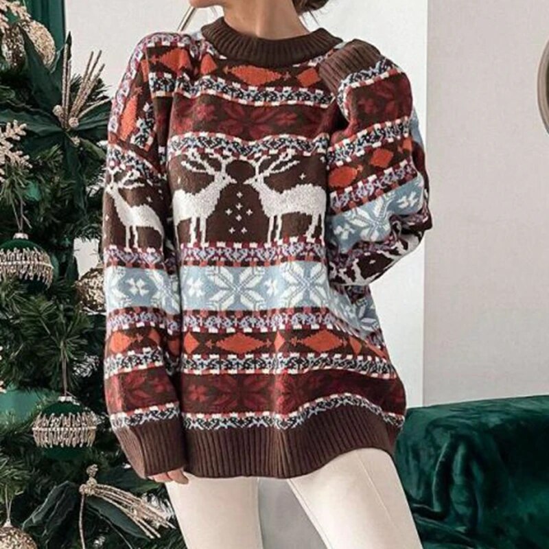 Julia Full Sleeve O Neck Women Sweater