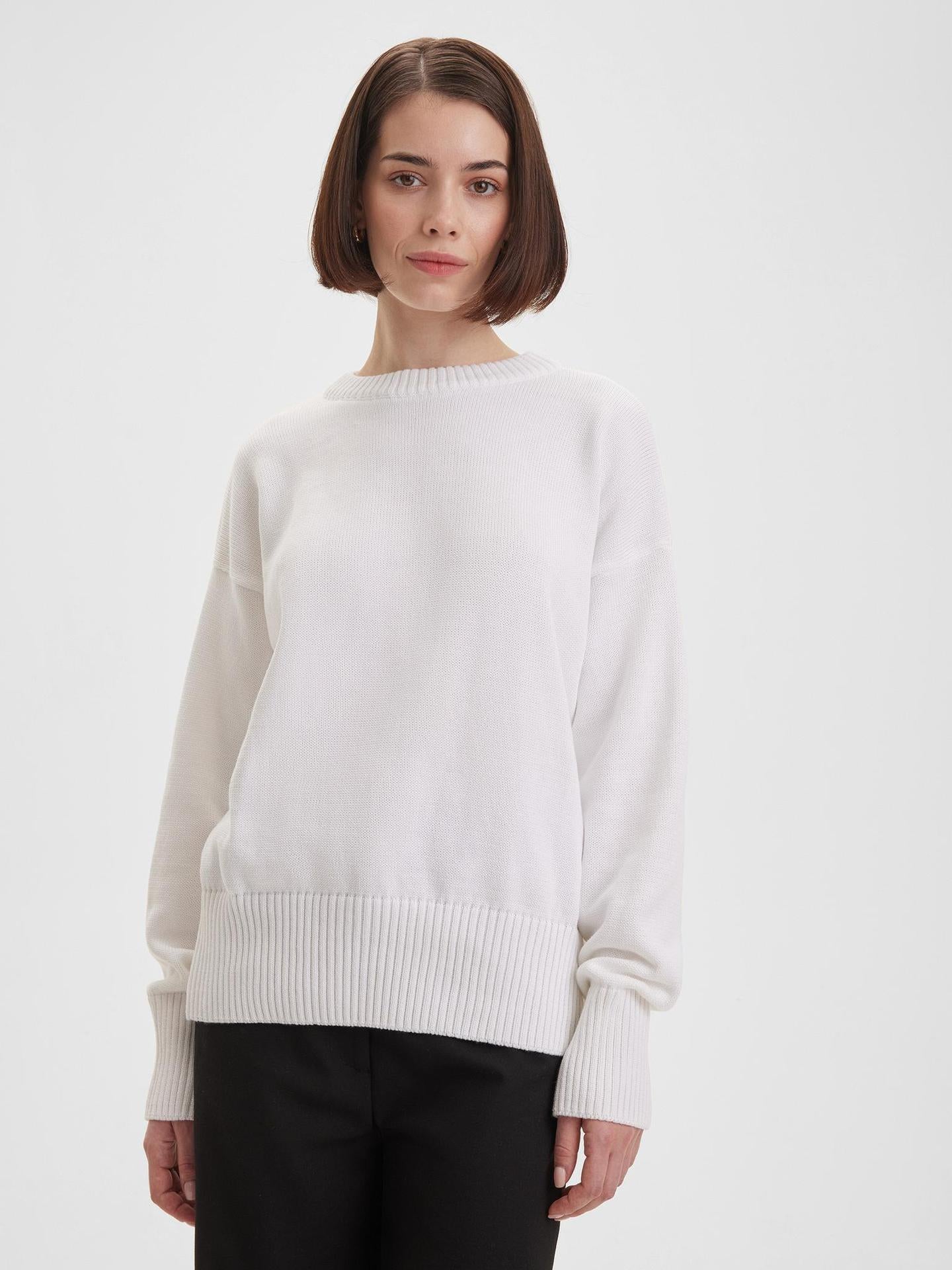 Wendy O Neck Oversized Casual Women Sweater