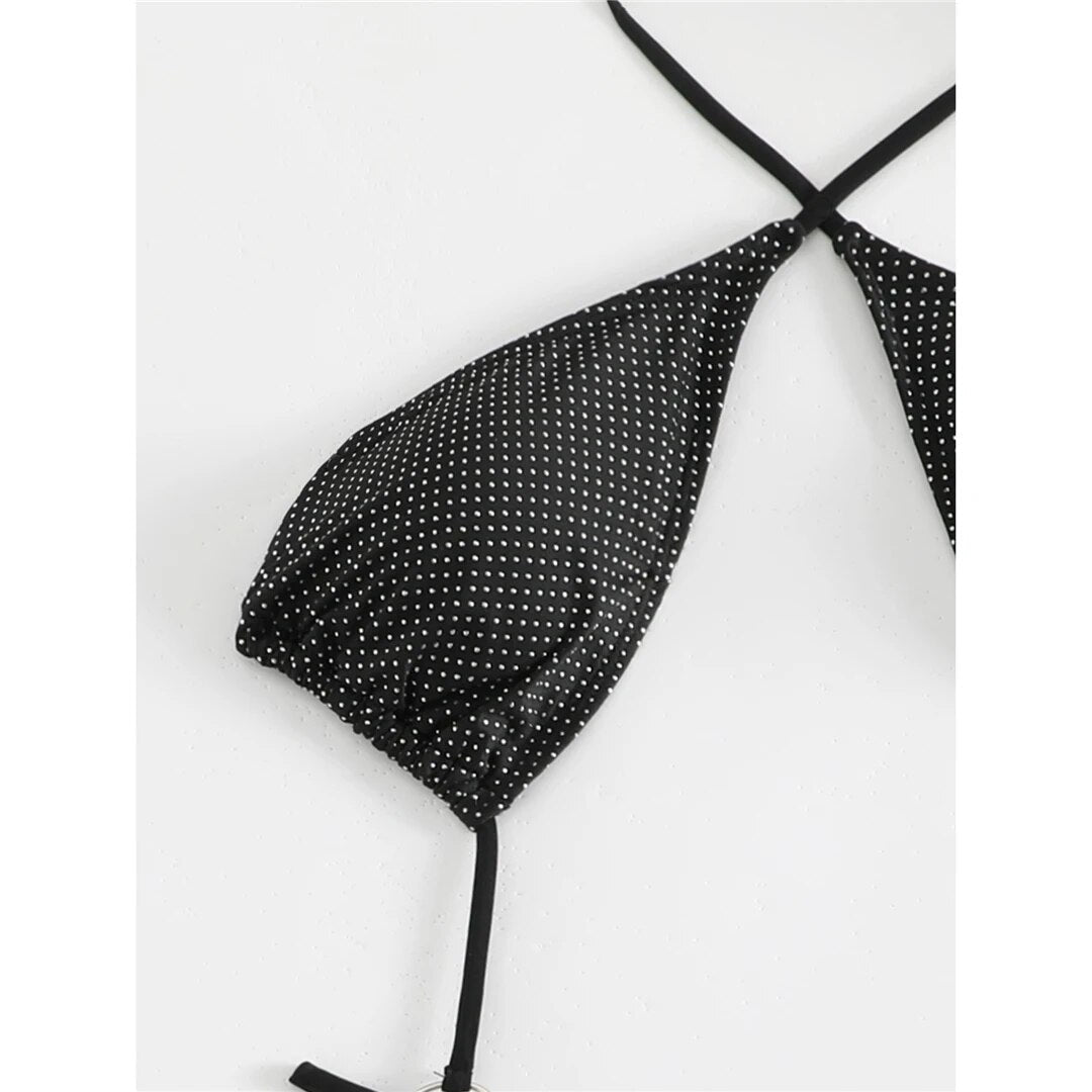 Tara Sexy Dots Extreme String Bikini