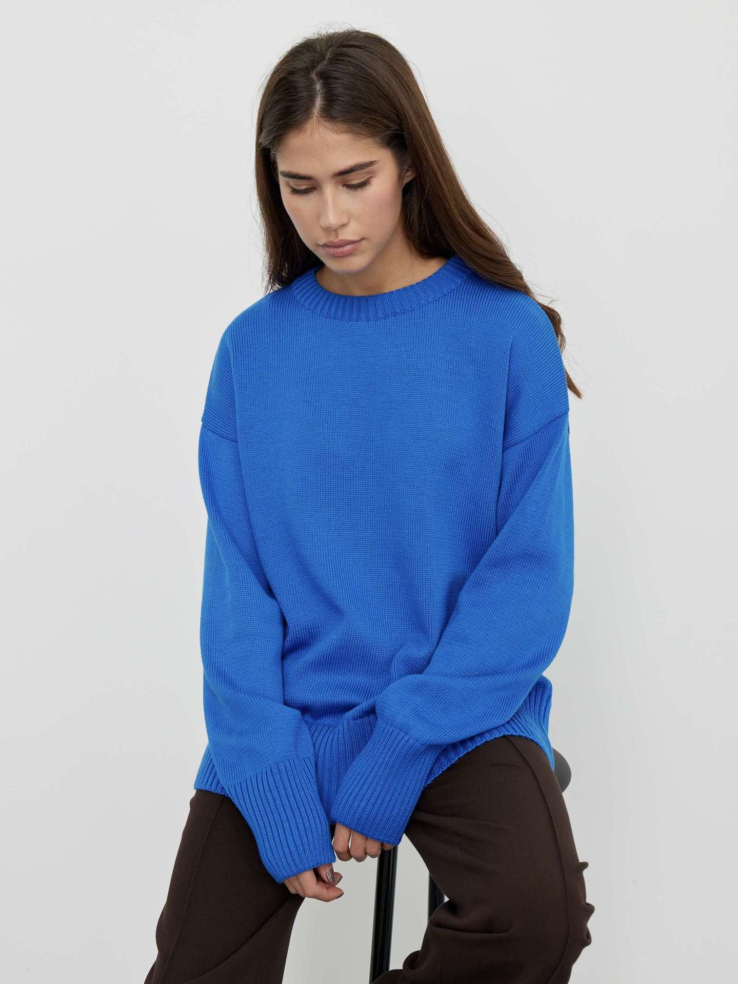 Wendy O Neck Oversized Casual Women Sweater