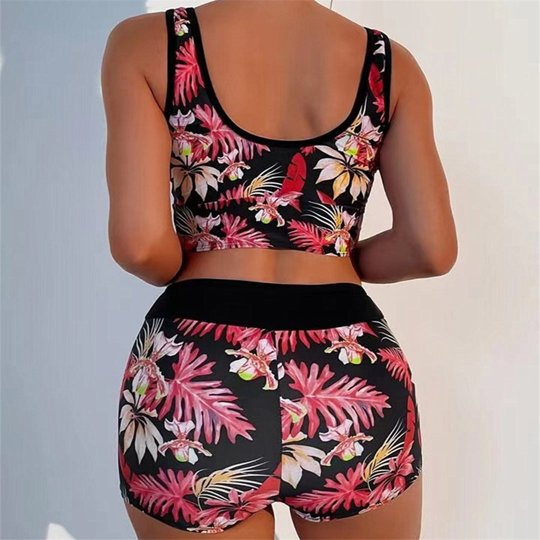 Beverly Flowers Floral Shorts Bikini