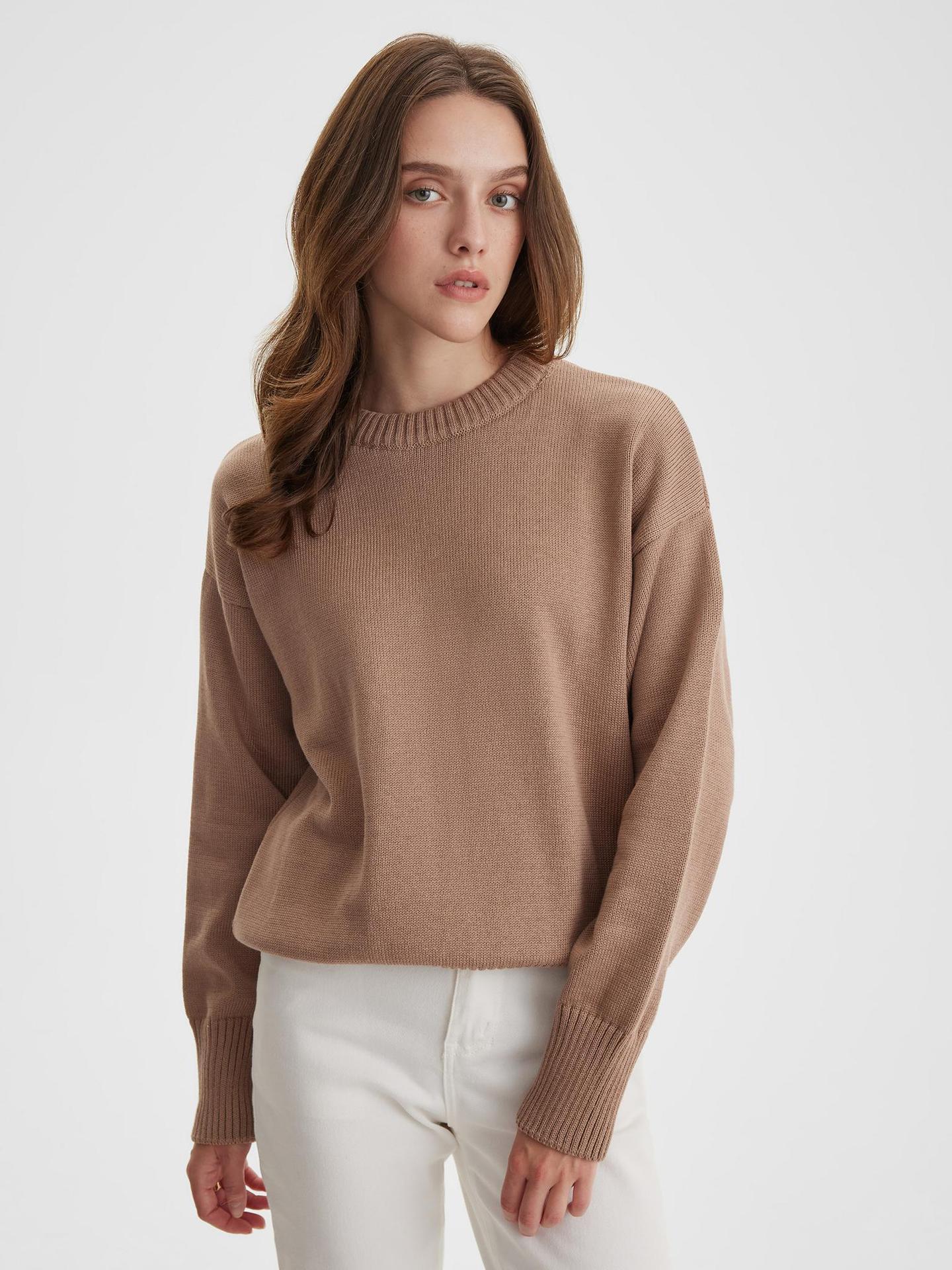 Wendy O Neck Oversized Casual Women Sweater