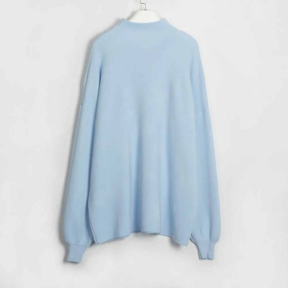 Carmen Long Sleeve Solid Women Sweater