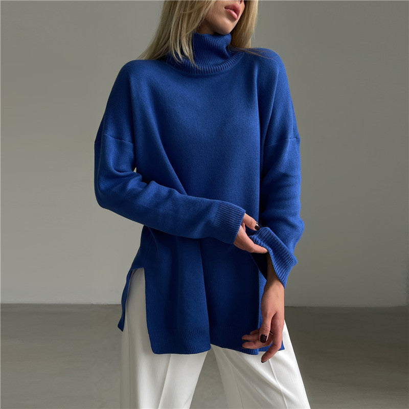 Paula Turtleneck Oversized Casual Women Sweater