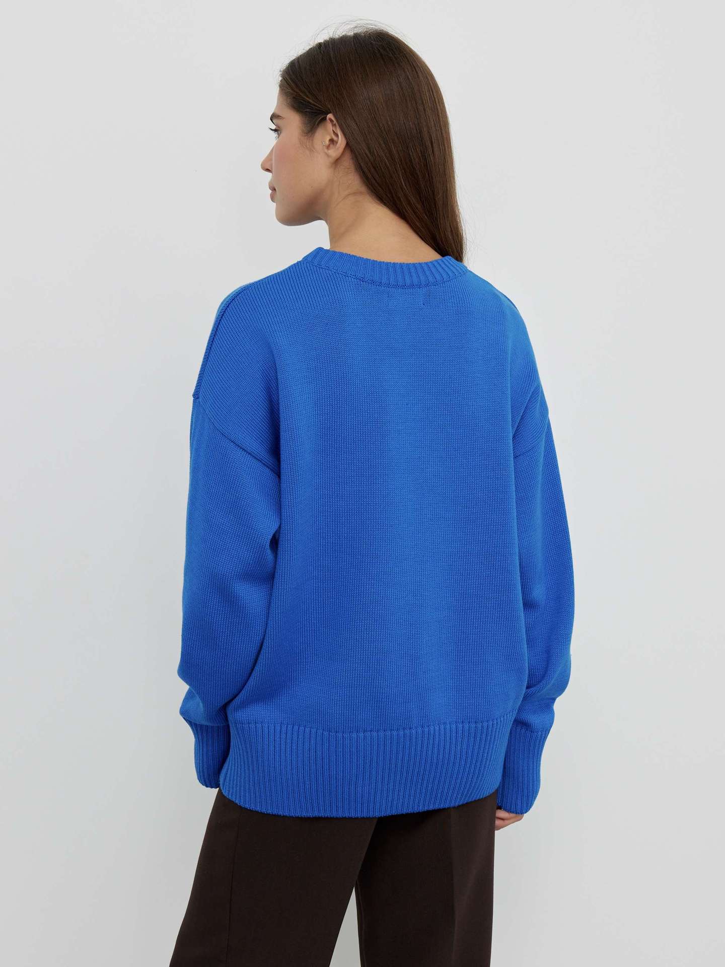 Wendy O Neck Oversized Casual Women Sweater