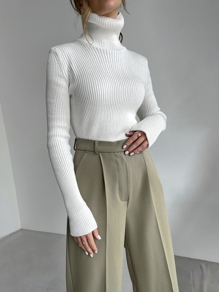 Shirley Turtleneck Slim Women Sweater