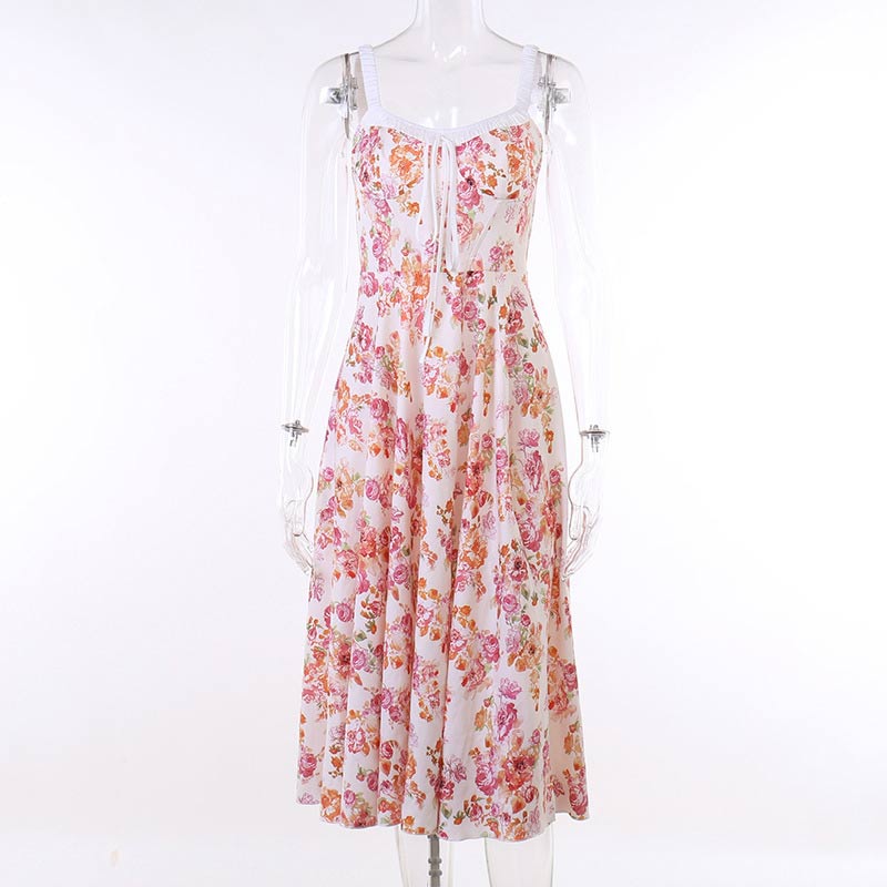 Laurie Floral Print Midi Dress