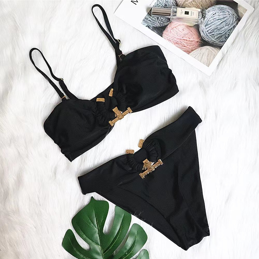 Regina High Cut Push Up Bikini