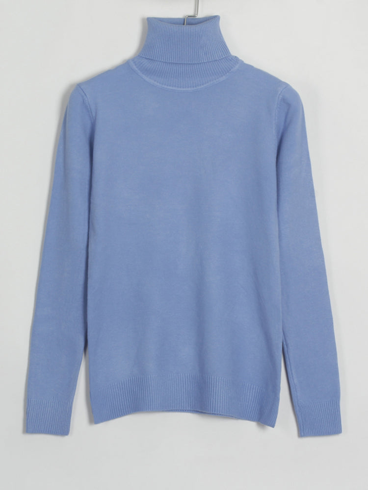 Aria Long Sleeve All-match Elastic Women Sweater