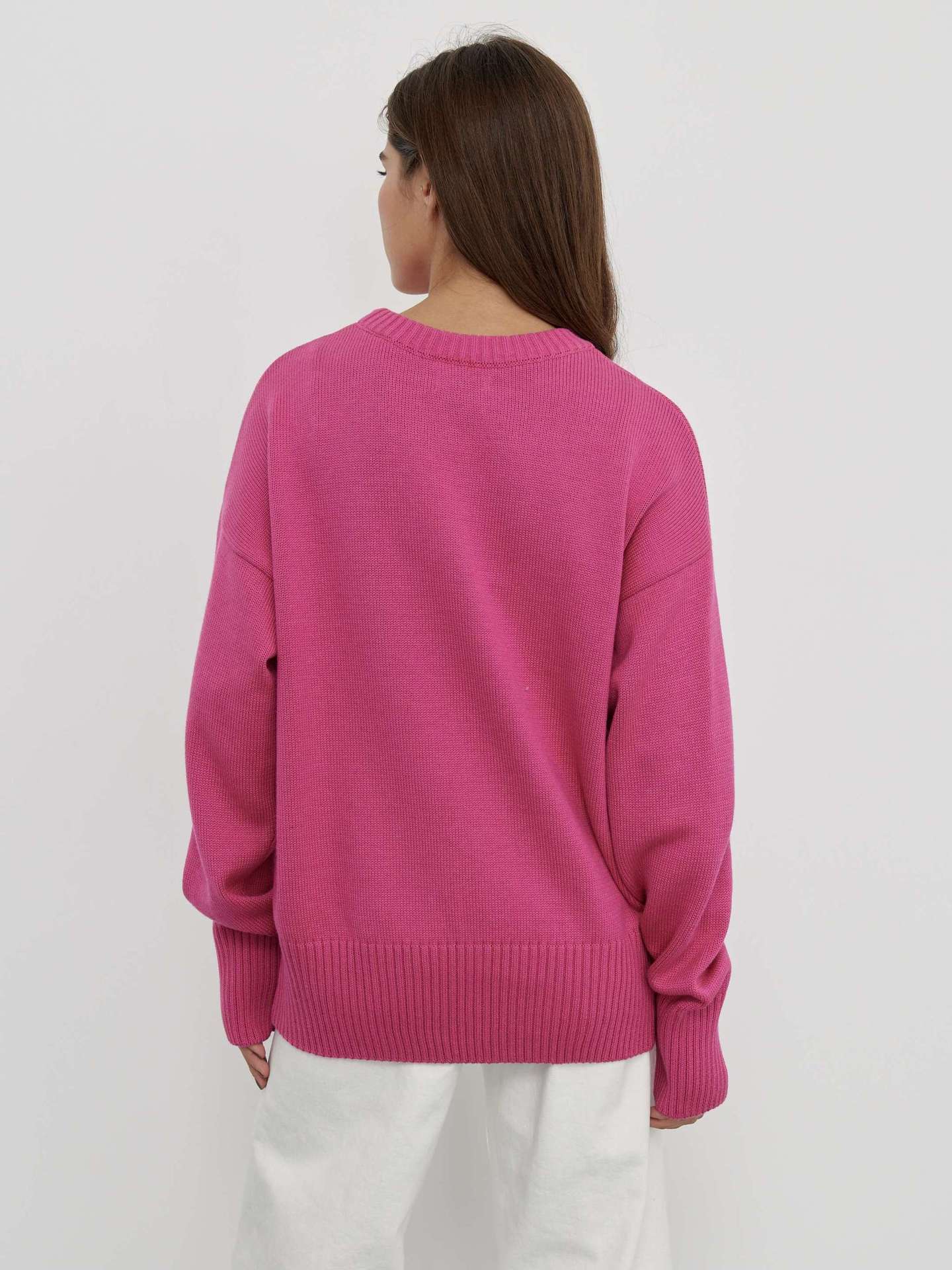 Wendy O Neck Oversized Casual Women Sweater