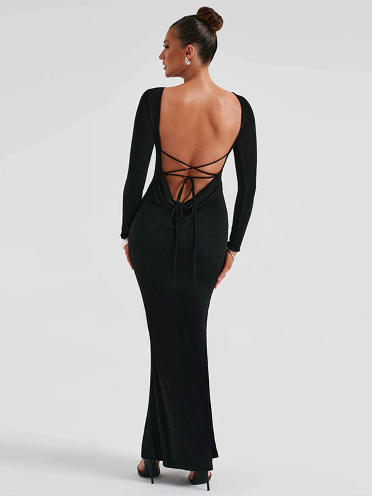 Dana Backless Maxi Dress