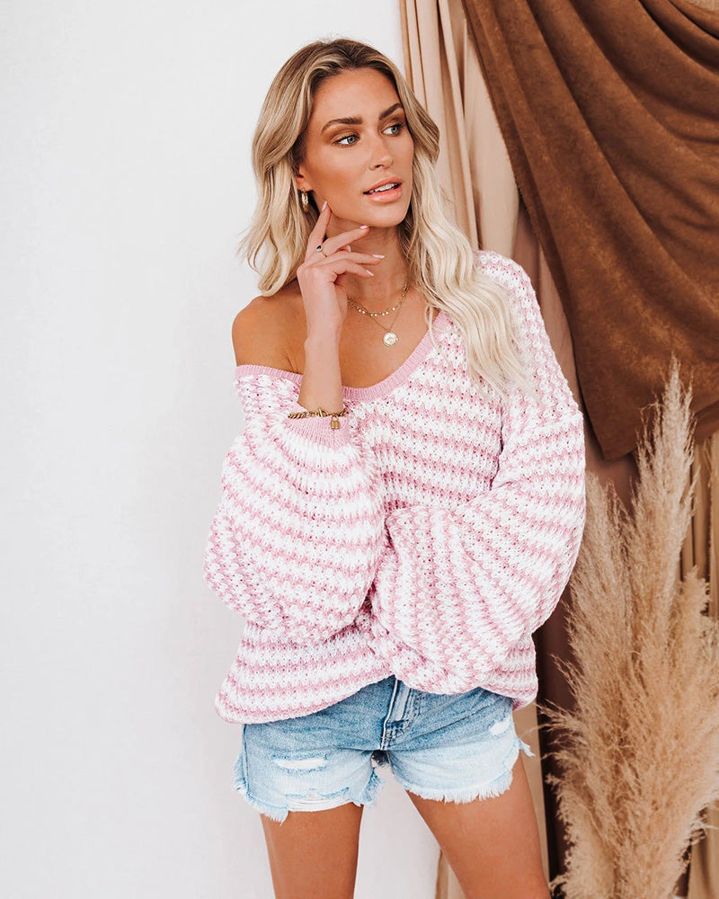 Diane Lantern Sleeve Oversized Women Sweater