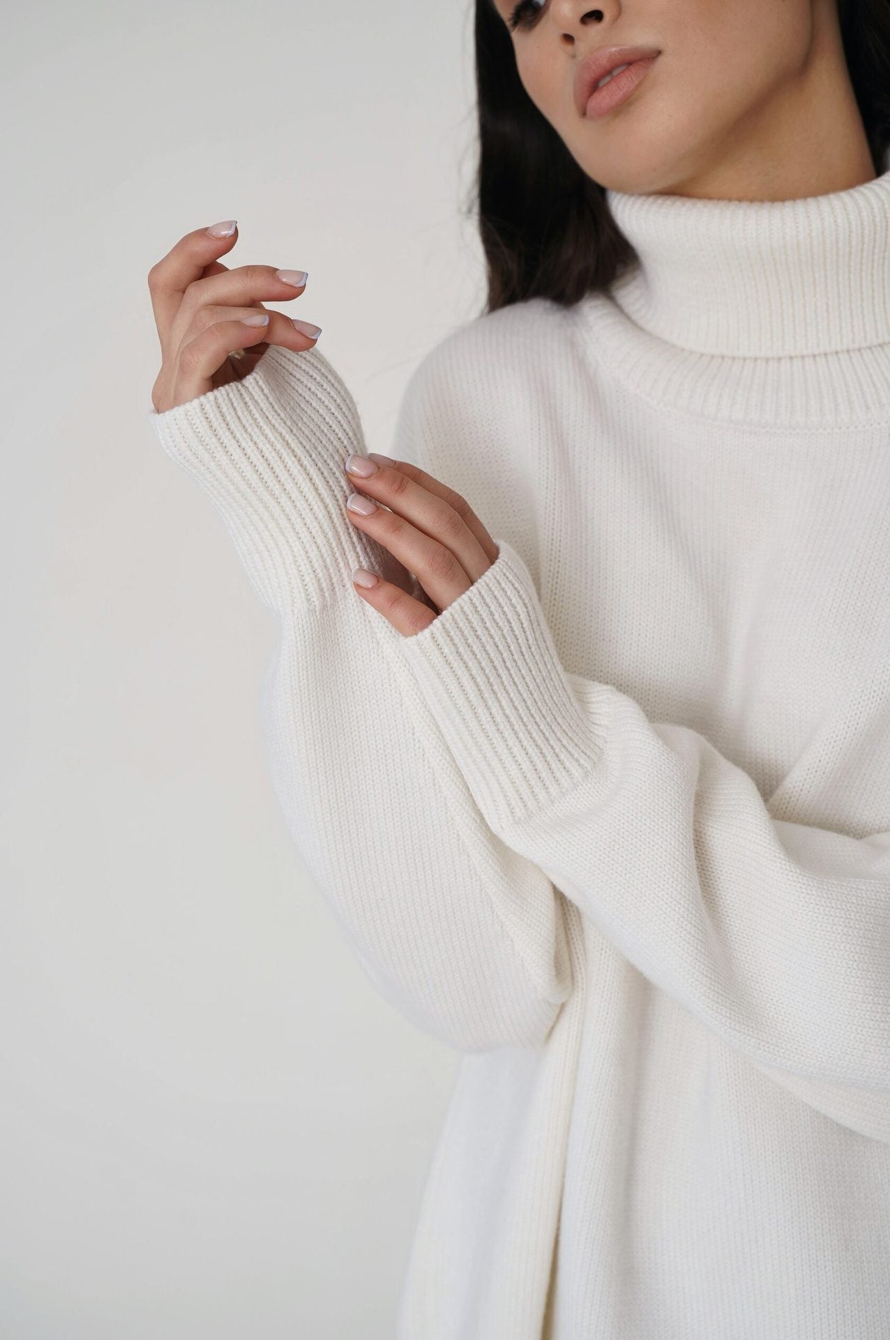 Annie Turtleneck Thick Warm Women Sweater