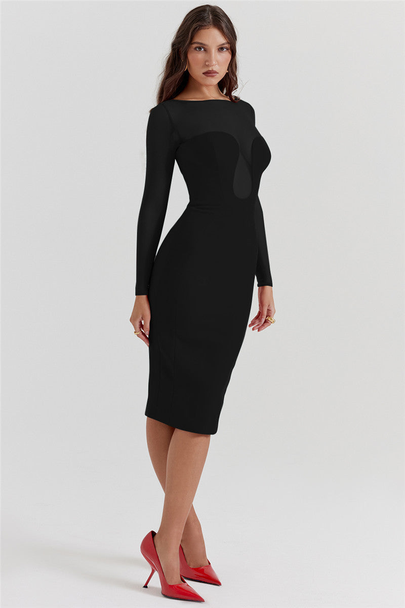 Jasmine Strapless Sexy Midi Dress