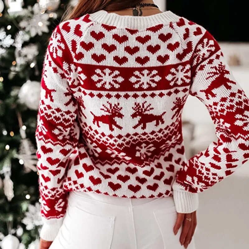 Lucy Knit Long Sleeve Women Sweater