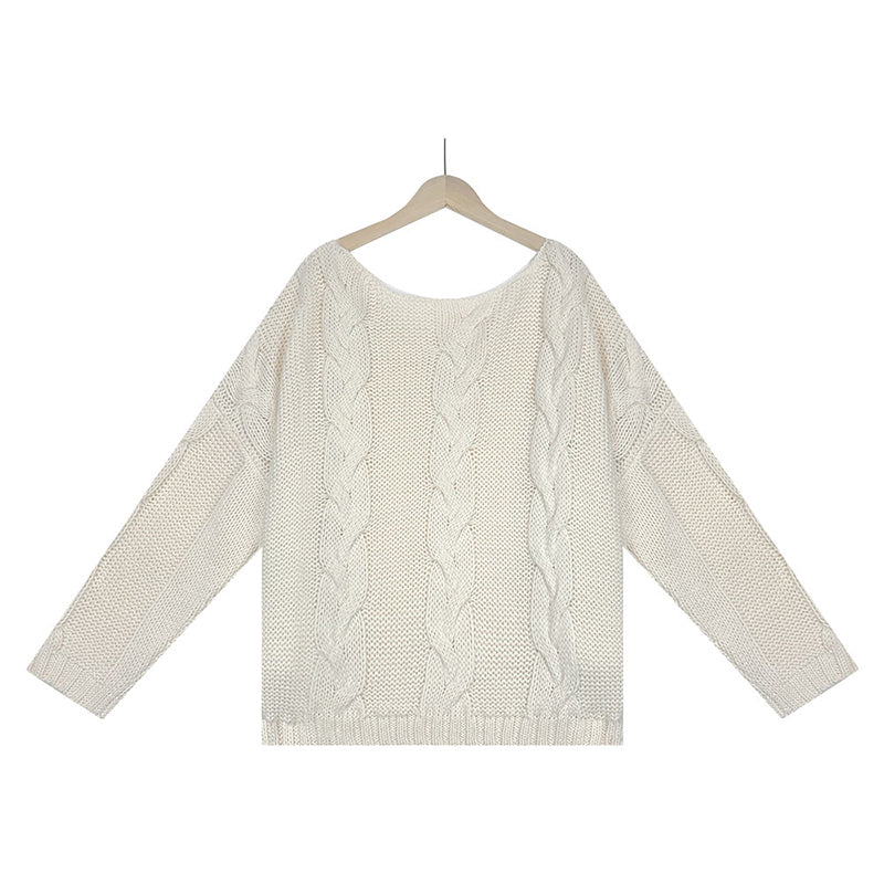 Sally Oversize Twist Bohemian Women Sweater