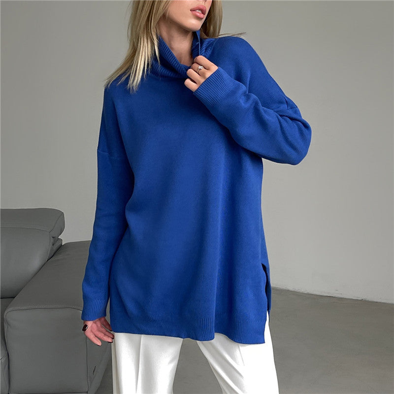 Paula Turtleneck Oversized Casual Women Sweater